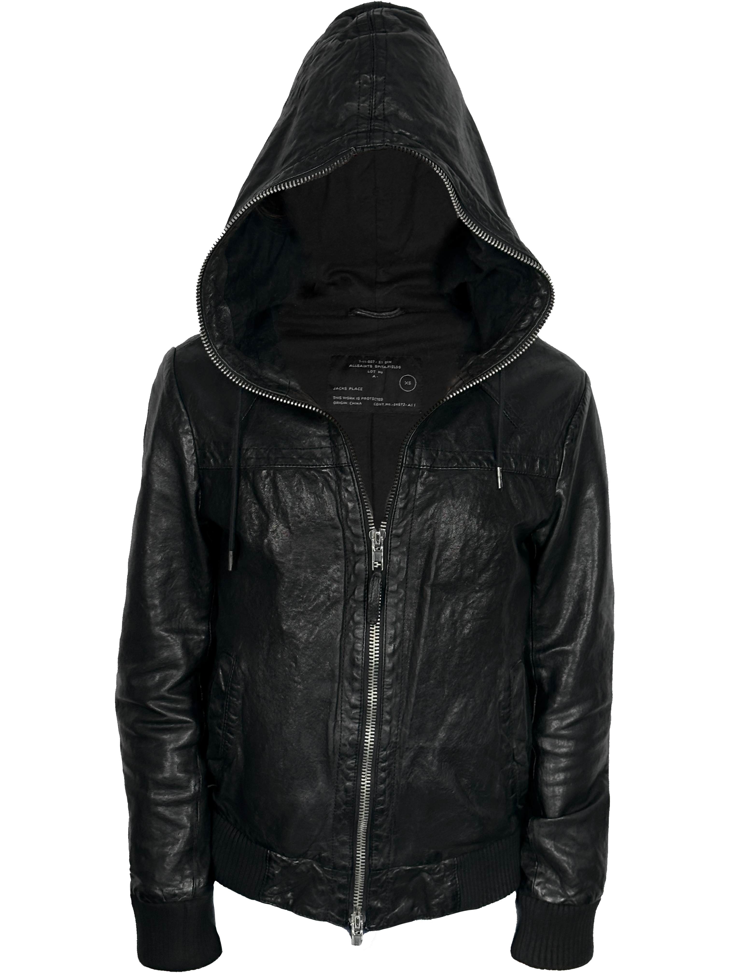 AllSaints Spitafields "Gimp" Leather Jacket