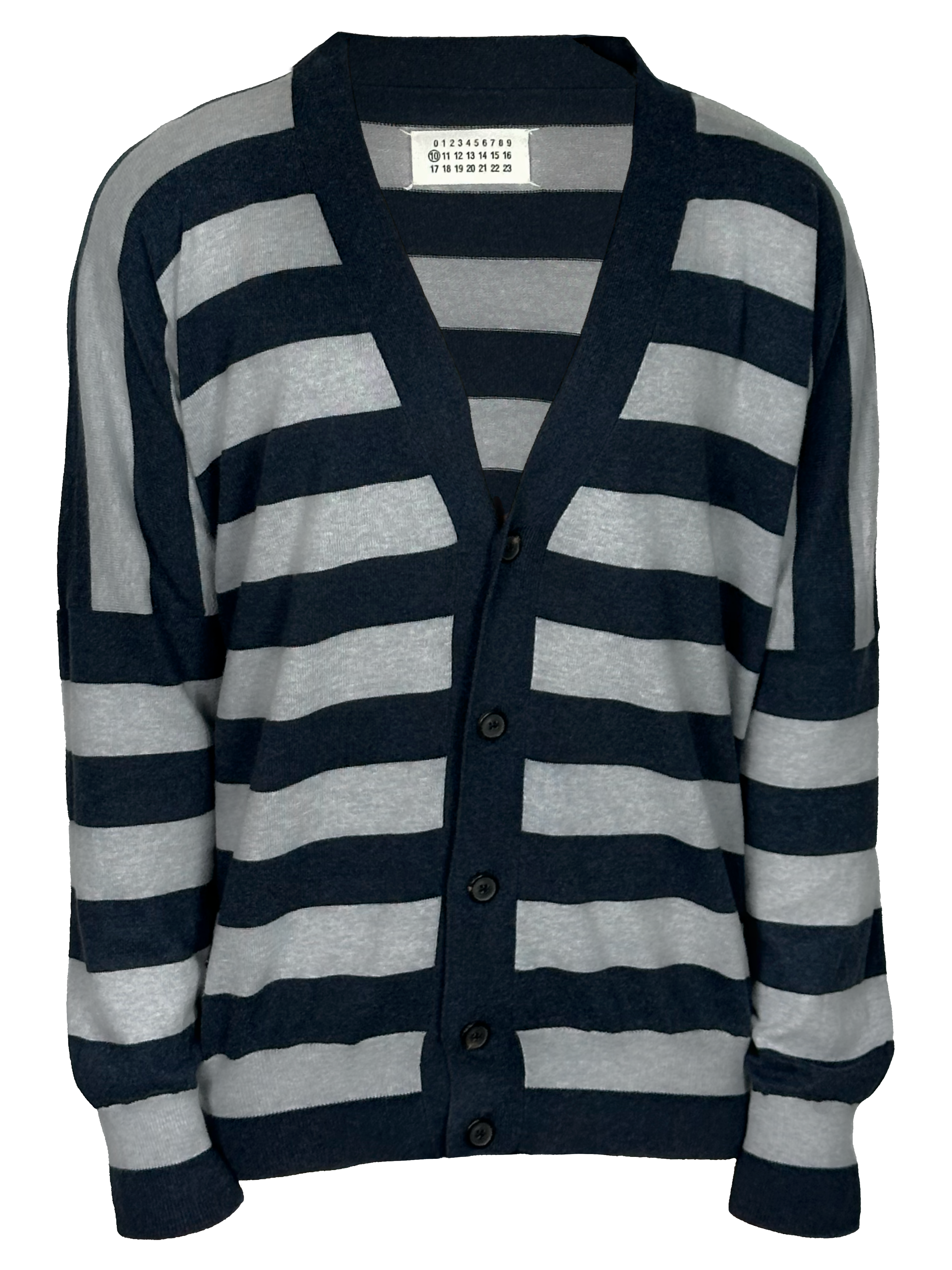 Maison Margiela Striped Cardigan