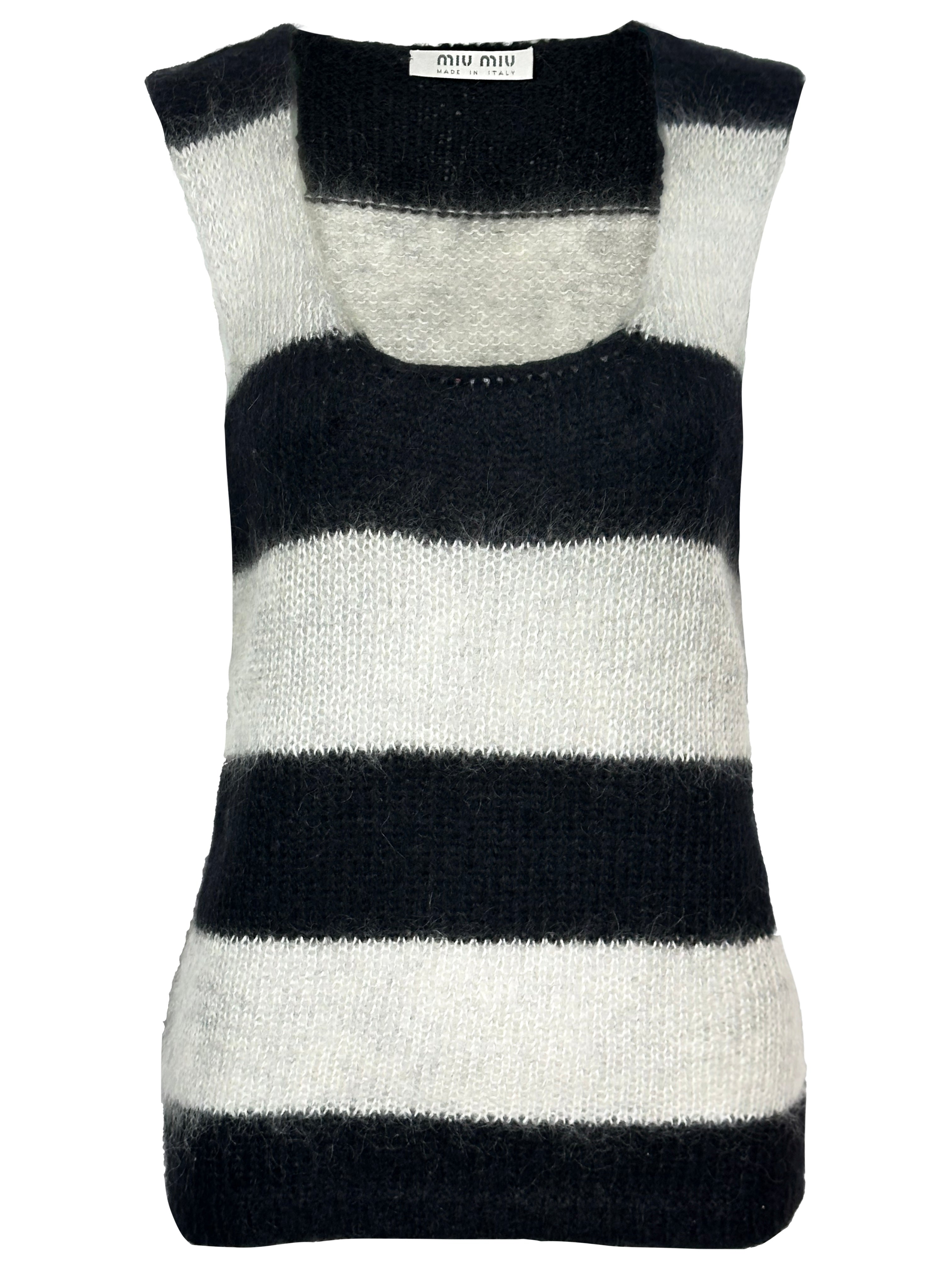 Miu Miu S/S 2001 Mohair Vest