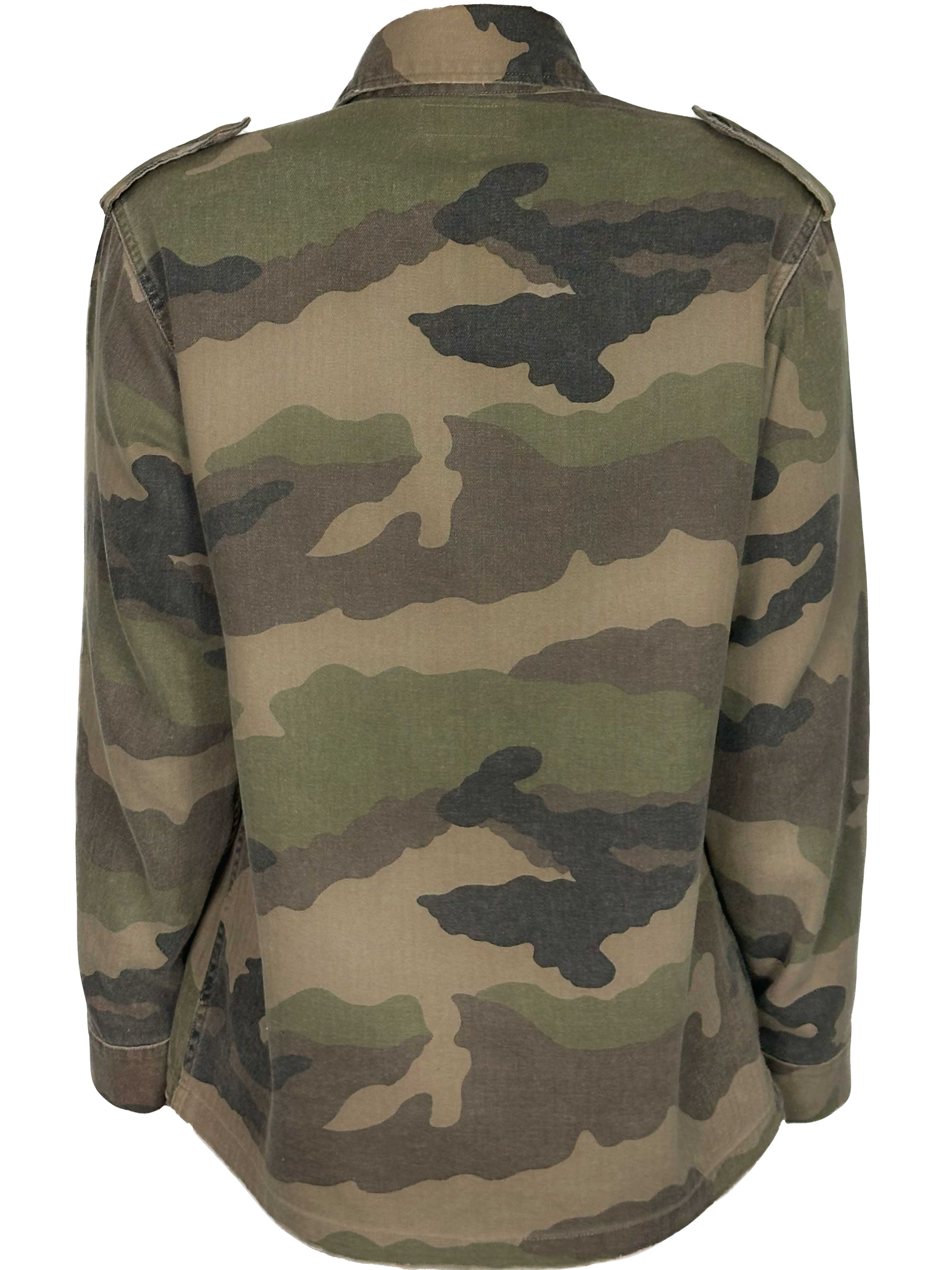 Saint Laurent Camouflage Overshirt